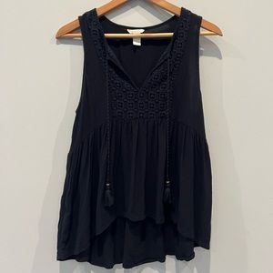 Forever 21 Black Tank